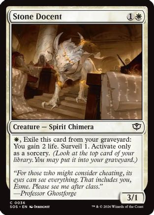 Stone Docent (SOS-036)