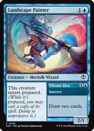 Landscape Painter (SOS-056) (Foil)