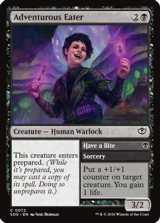 Adventurous Eater (SOS-072) (Foil)