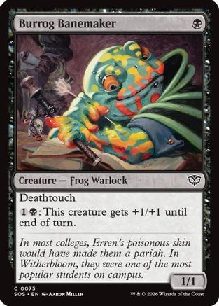 Burrog Banemaker (SOS-075) (Foil)