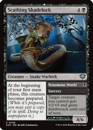 Scathing Shadelock (SOS-098) (Foil)