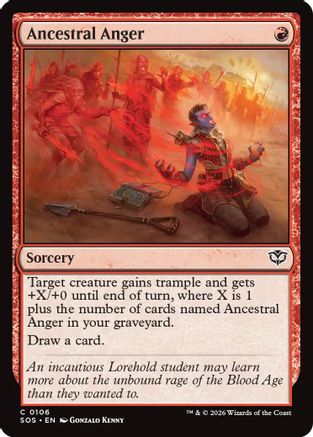 Ancestral Anger (SOS-106)