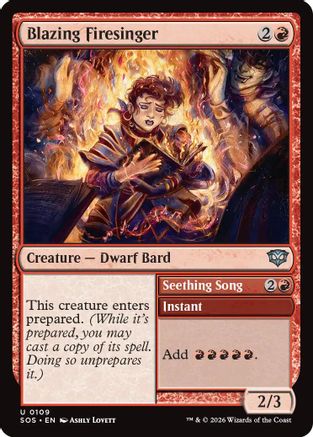 Blazing Firesinger (SOS-109)