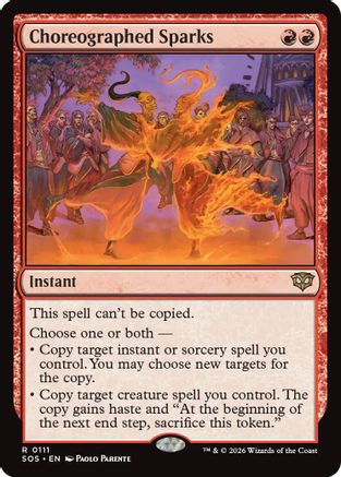 Choreographed Sparks (SOS-111) (Foil)