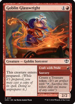 Goblin Glasswright (SOS-117) (Foil)