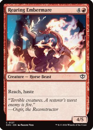 Rearing Embermare (SOS-127)