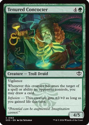 Tenured Concocter (SOS-163) (Foil)