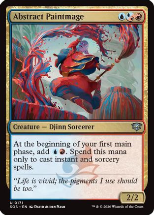 Abstract Paintmage (SOS-171) (Foil)