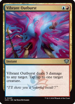 Vibrant Outburst (SOS-240) (Foil)