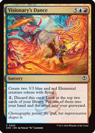Visionary's Dance (SOS-242) (Foil)