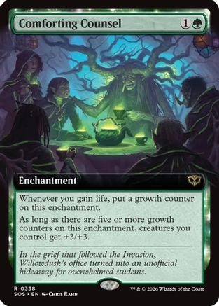 Comforting Counsel (Extended Art) (SOS-338) (Foil)