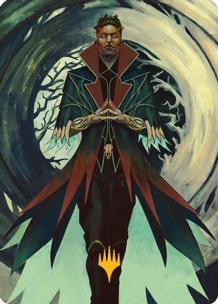Professor Dellian Fel Art Card (Gold-Stamped Planeswalker Symbol) (ASSOS-028)