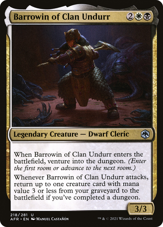 Barrowin of Clan Undurr (AFR-218) (Foil)