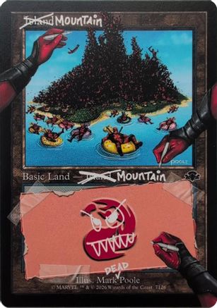 Mountain (7126) (SLD-7126) (Full Art) (Foil)