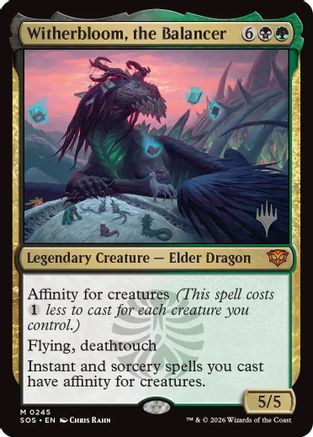 Witherbloom, the Balancer (PPSOS-245) (Foil)