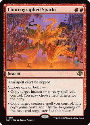 Choreographed Sparks (PPSOS-111) (Foil)