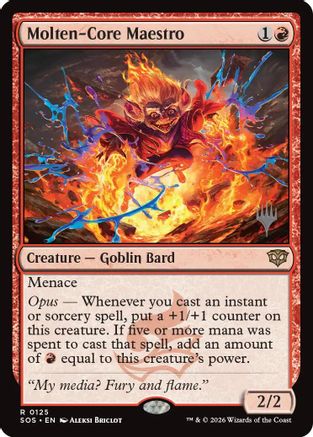 Molten-Core Maestro (PPSOS-125) (Foil)