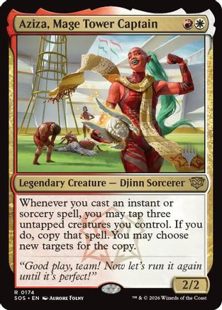 Aziza, Mage Tower Captain (PPSOS-174)