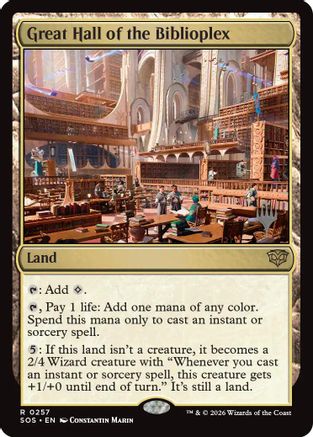 Great Hall of the Biblioplex (PPSOS-257) (Foil)