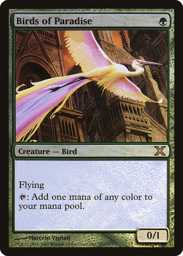 Birds of Paradise (10E-252★) (Foil)