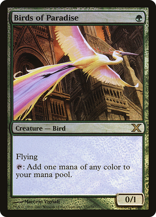 Birds of Paradise (10E-252★) (Foil)