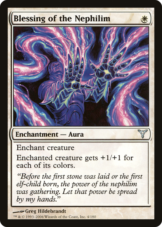 Blessing of the Nephilim (DIS-004) (Foil)