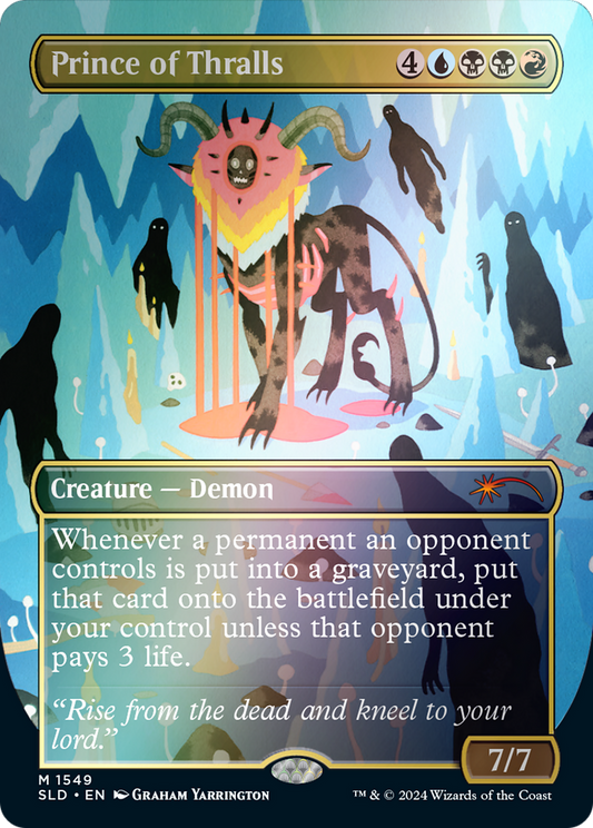 Prince of Thralls (SLD-1549★) (Borderless) (Foil)