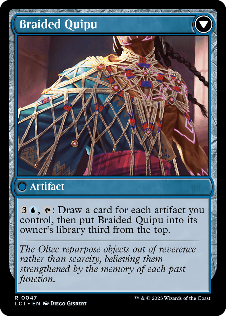 Braided Net // Braided Quipu (LCI-047) (Foil)