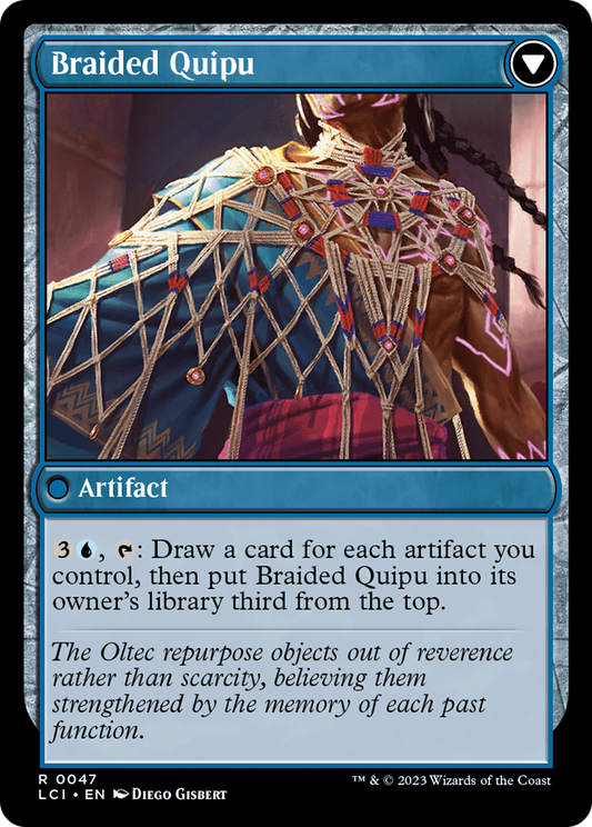 Braided Net // Braided Quipu (LCI-047) (Foil)
