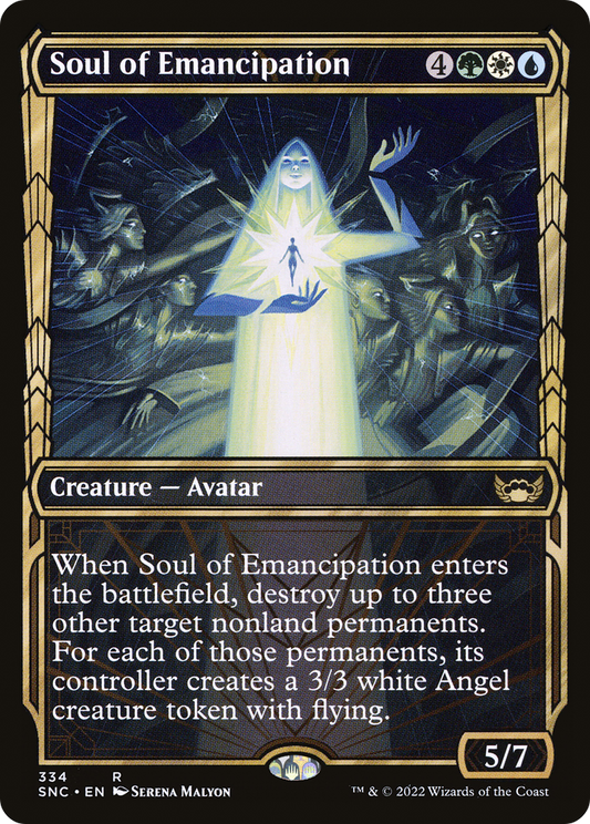 Soul of Emancipation (SNC-334) (Showcase) (Foil)