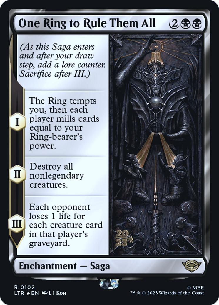 One Ring to Rule Them All (PRE-102S) (Foil)
