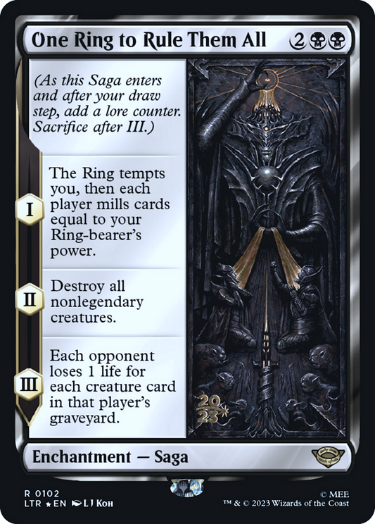 One Ring to Rule Them All (PRE-102S) (Foil)