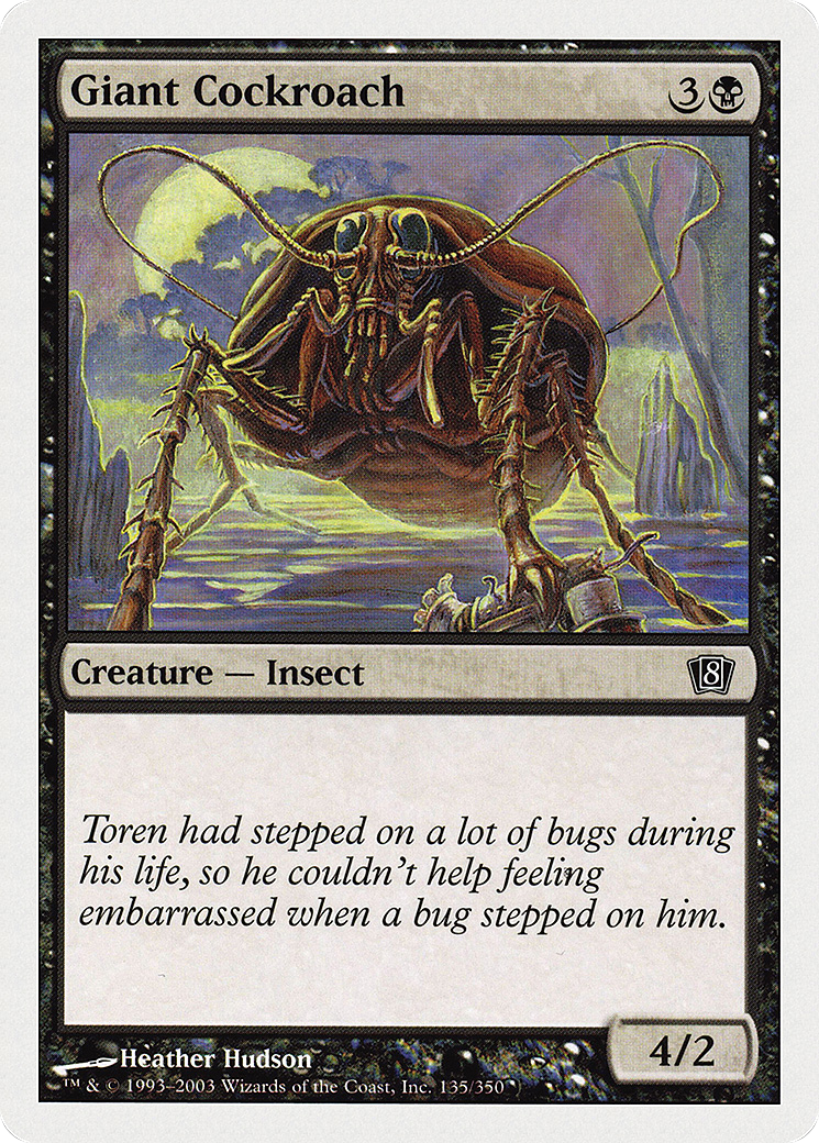 Giant Cockroach (8ED-135)