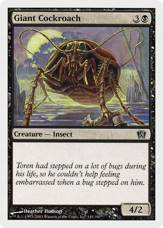 Giant Cockroach (8ED-135)