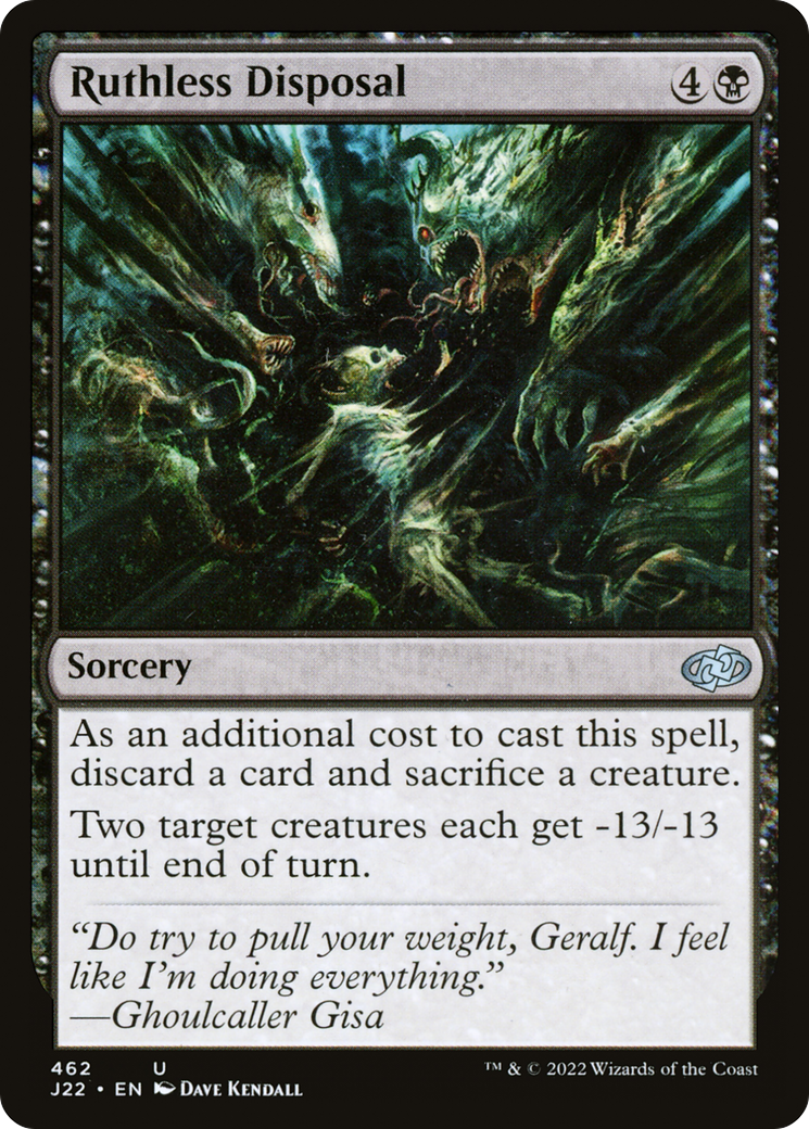 Ruthless Disposal (J22-462)