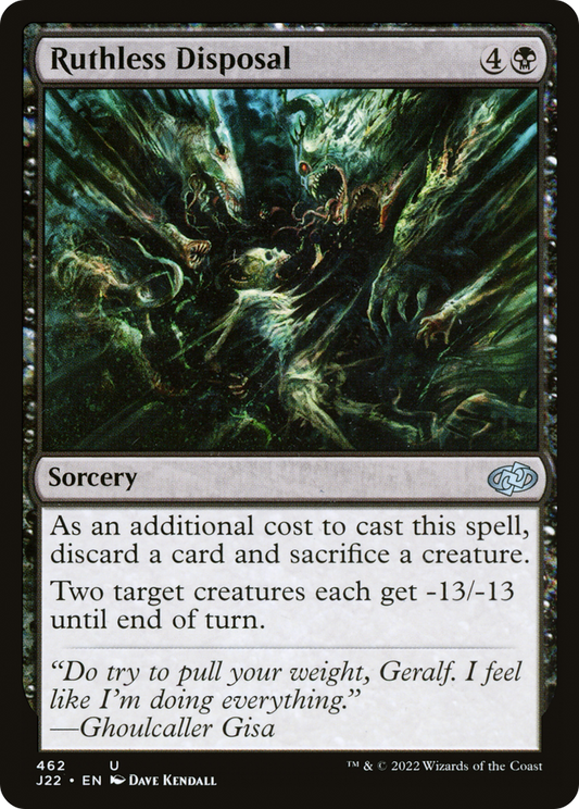 Ruthless Disposal (J22-462)