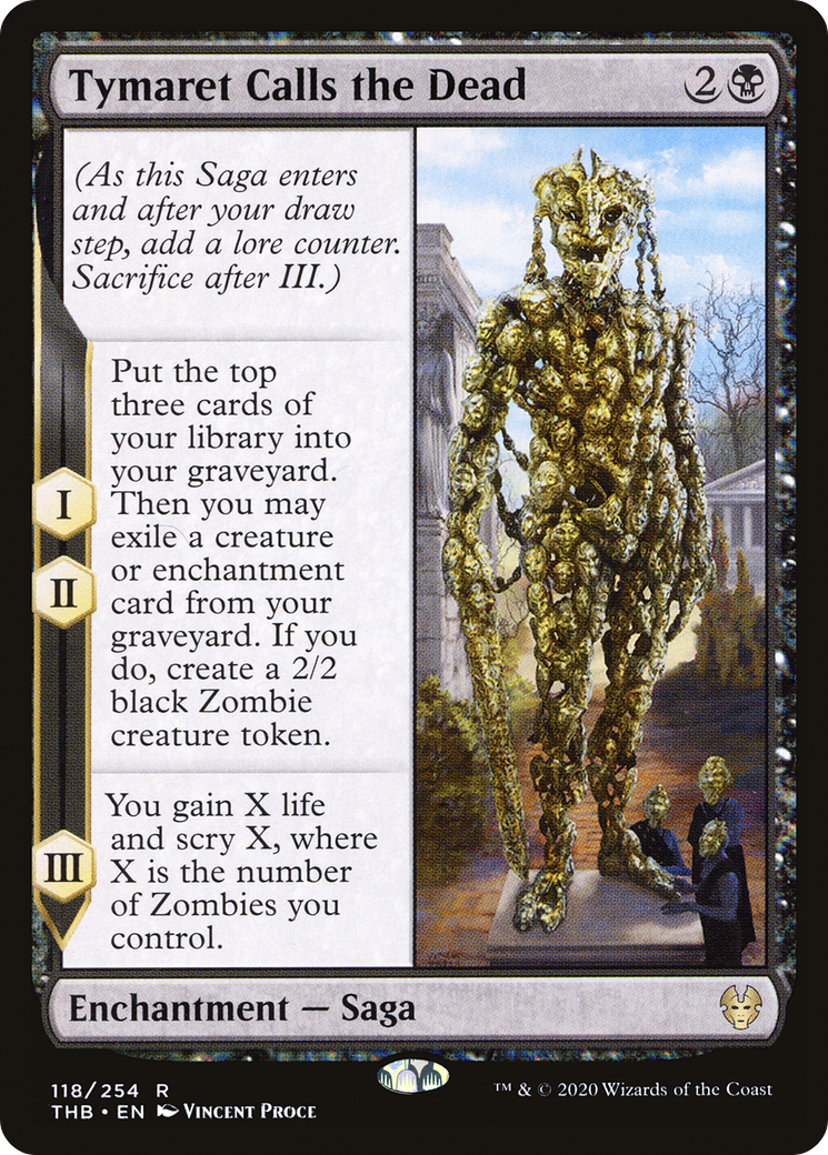 Tymaret Calls the Dead (THB-118) (Foil)