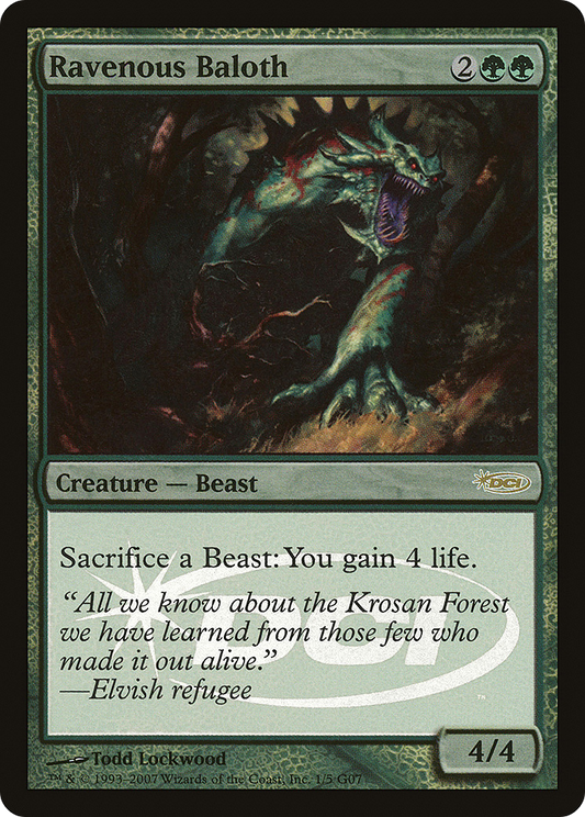 Ravenous Baloth (JDG-001) (Foil)