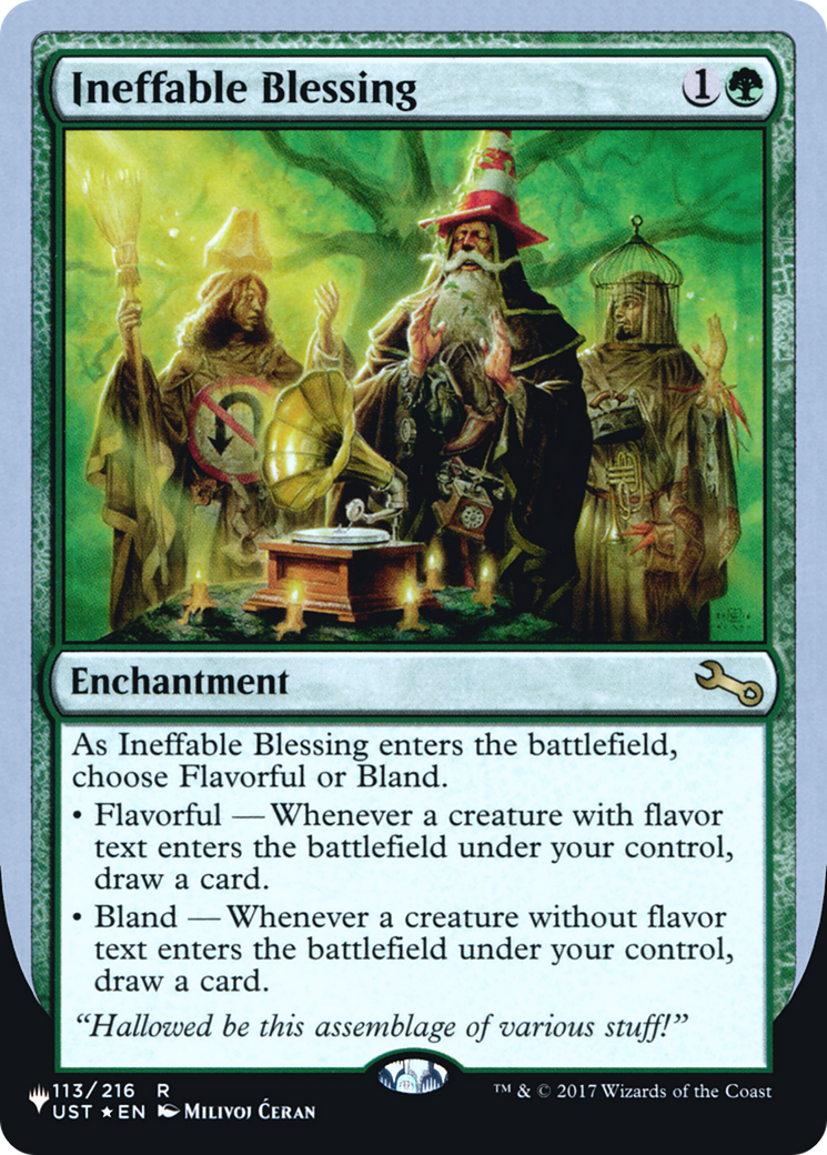 Ineffable Blessing (LIST-038) (Foil)