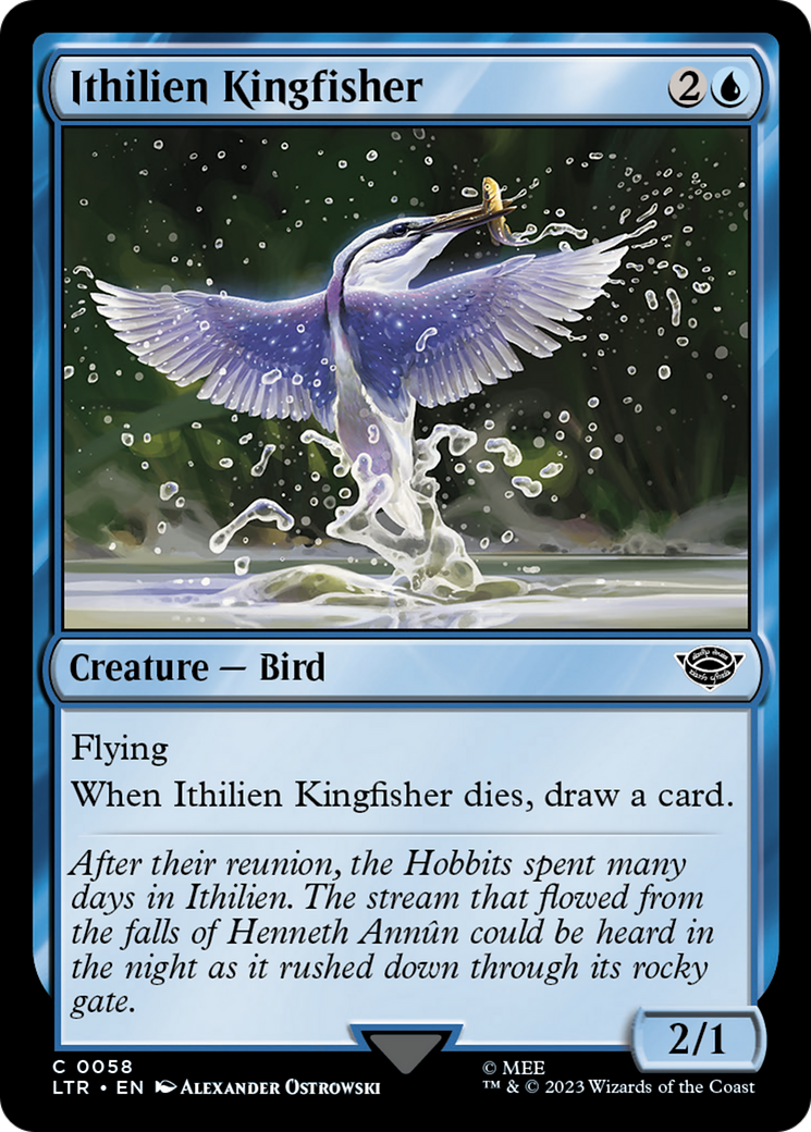 Ithilien Kingfisher (LTR-058)