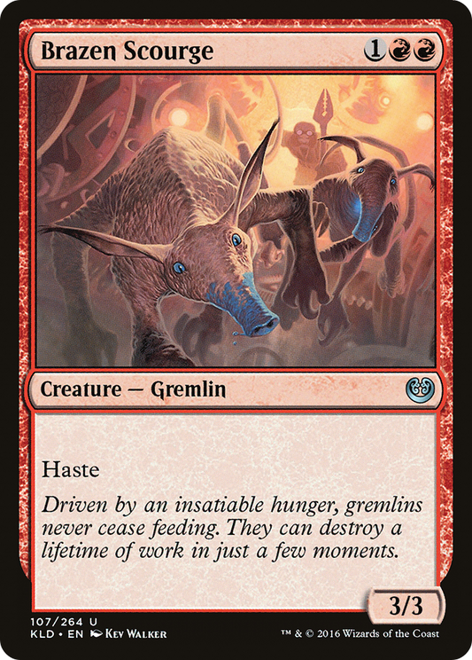 Brazen Scourge (KLD-107) (Foil)