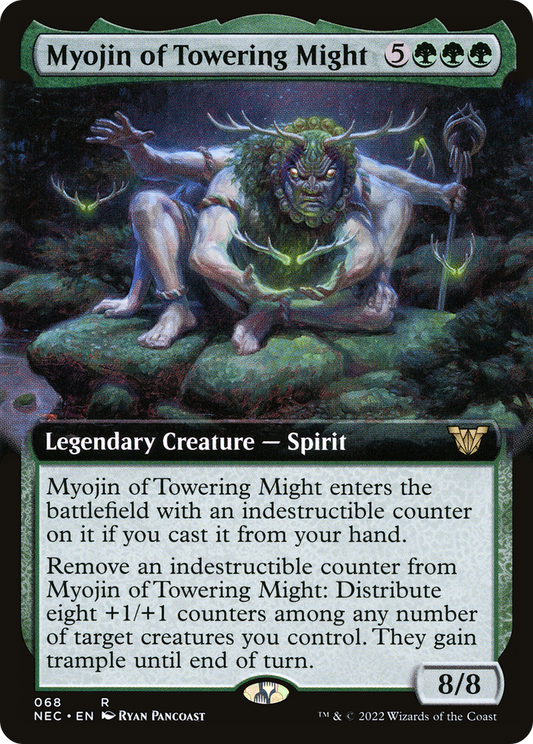 Myojin of Towering Might (NEC-068) (Extended Art)