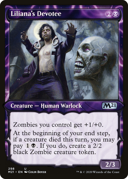 Liliana's Devotee (M21-298) (Showcase)