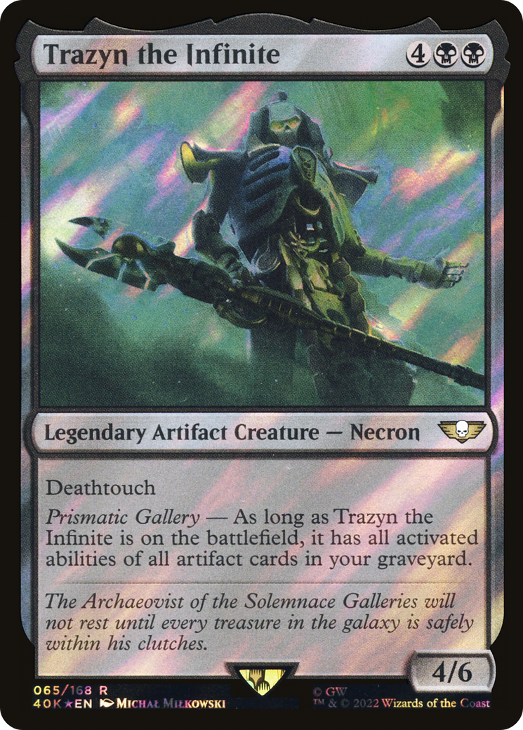 Trazyn the Infinite (40K-65★) (Surge Foil)