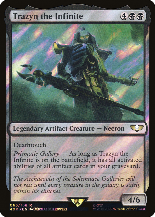 Trazyn the Infinite (40K-65★) (Surge Foil)