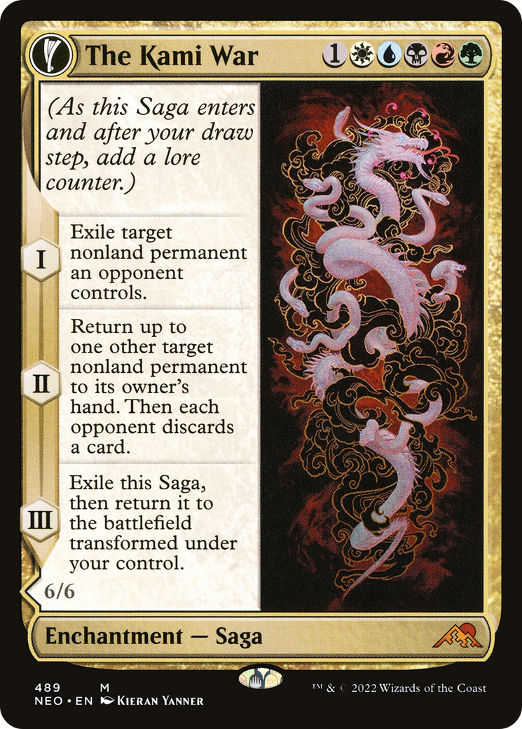 The Kami War // O-Kagachi Made Manifest (NEO-489) (Extended Art) (Foil)