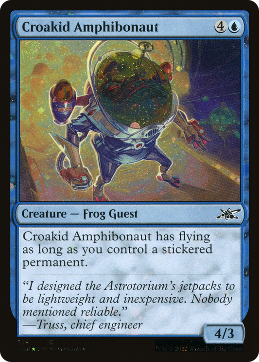 Croakid Amphibonaut (UNF-329) (Galaxy Foil)
