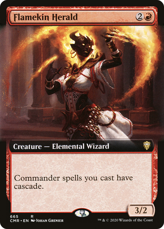 Flamekin Herald (CMR-665) (Extended Art)