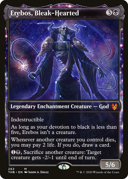 Erebos, Bleak-Hearted (THB-262) (Showcase) (Foil)
