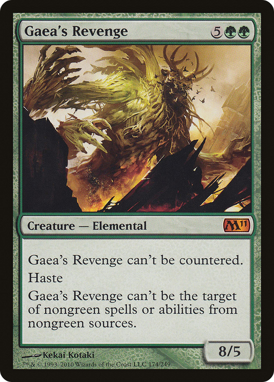 Gaea's Revenge (M11-174) (Foil)